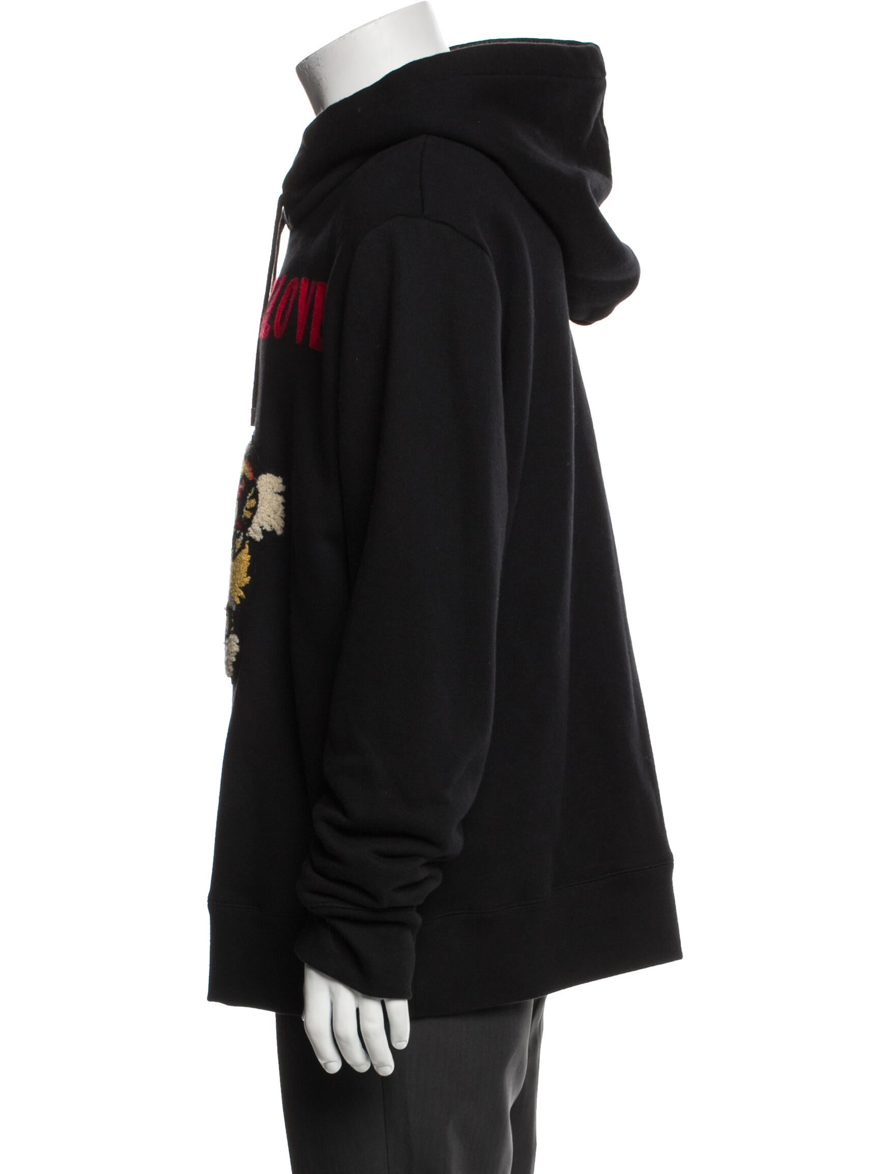 Gucci Graphic Print Crew Neck Hoodie